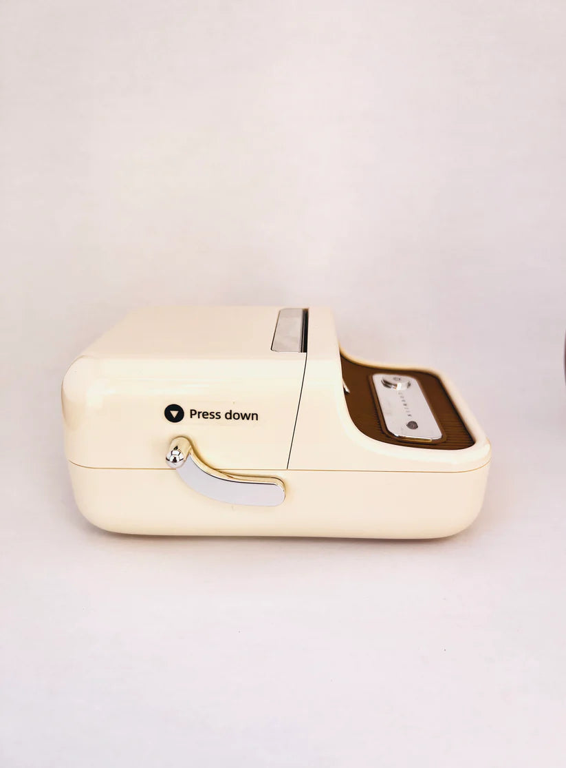 The Cream Label Printer + Free Roll of 230 Labels