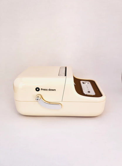 The Cream Label Printer + Free Roll of 230 Labels
