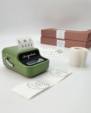 The Green  Label Printer + Free Roll of 230 Labels