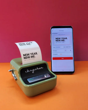 The Green  Label Printer + Free Roll of 230 Labels
