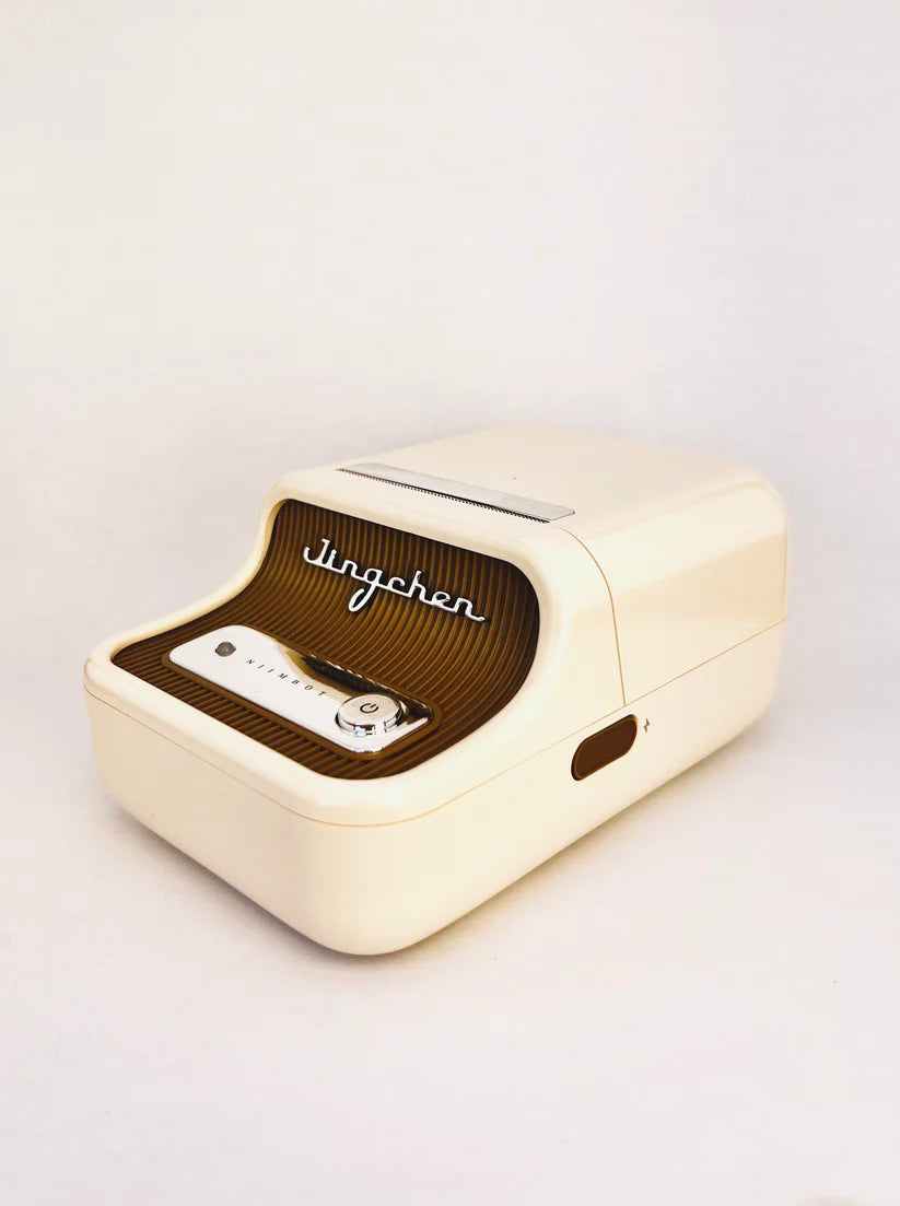 The Cream Label Printer + Free Roll of 230 Labels