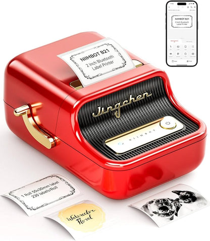 The Red Label Printer + Free Roll of 230 Labels